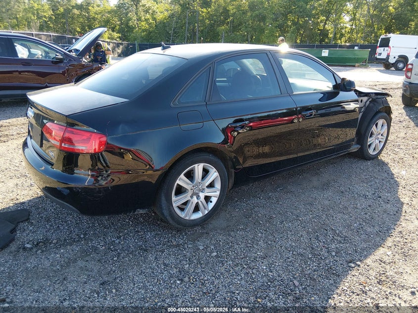 2011 Audi A4 VIN WAUBFAFL4BN014162 IAAI salvage auction — FRONT END, Salvage (South Carolina), sold $300 on 2026-07-15 (photo 4)