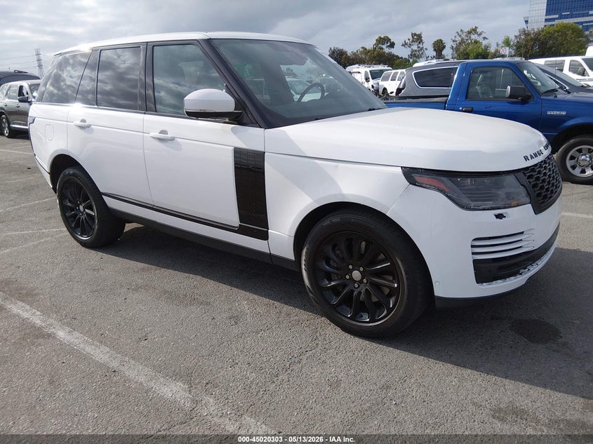 2018 Land rover RANGE ROVER VIN SALGS2SV3JA515690 IAAI salvage auction — FRONT END, Salvage (Arizona), sold $11,750 on 2026-07-09 (photo 1)