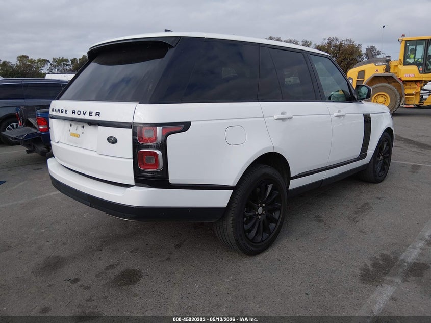 2018 Land rover RANGE ROVER VIN SALGS2SV3JA515690 IAAI salvage auction — FRONT END, Salvage (Arizona), sold $11,750 on 2026-07-09 (photo 4)