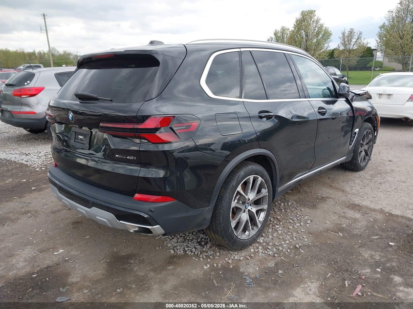 2024 BMW X5 VIN 5UX23EU02R9S54503 IAAI salvage auction — FRONT END, Mv-907A (New York), sold $27,550 on 2026-07-14 (photo 4)