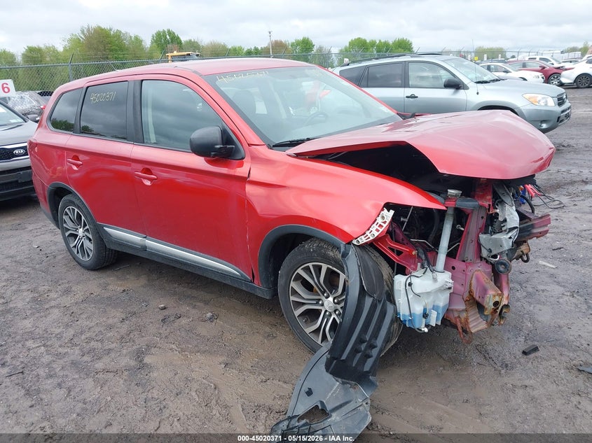 2016 Mitsubishi Outlander VIN JA4AD2A39GZ030613 IAAI salvage auction — FRONT END, Salvage (Idaho), sold $500 on 2026-07-23 (photo 1)