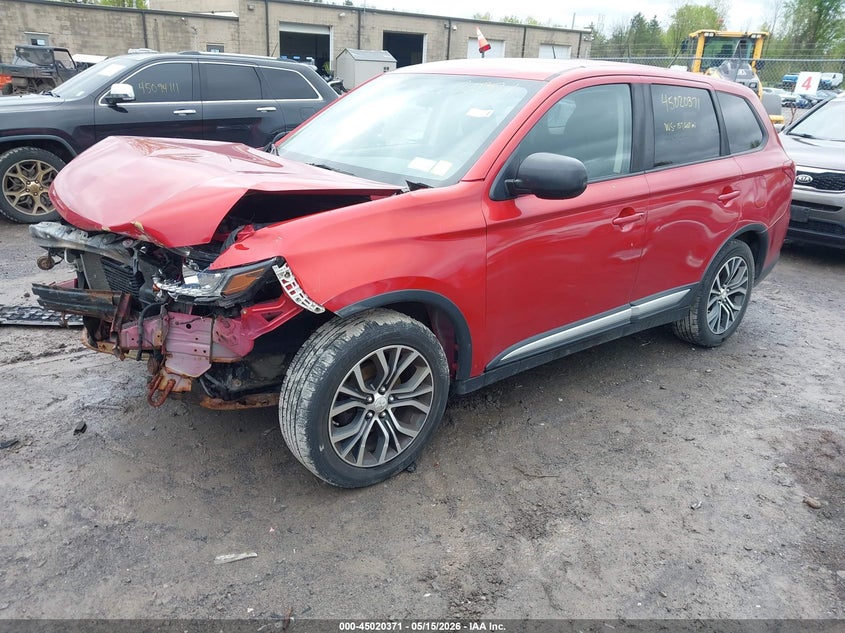 2016 Mitsubishi Outlander VIN JA4AD2A39GZ030613 IAAI salvage auction — FRONT END, Salvage (Idaho), sold $500 on 2026-07-23 (photo 2)