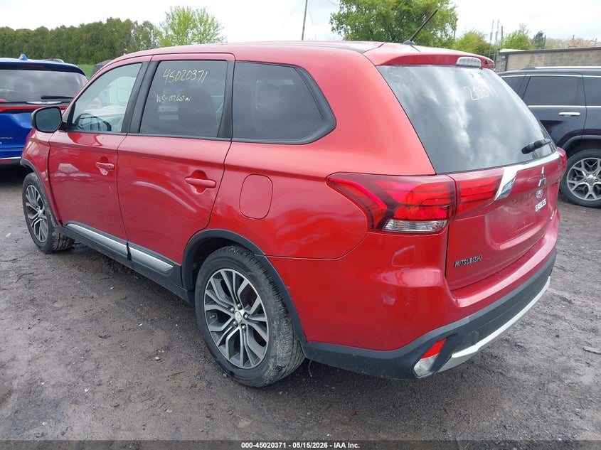 2016 Mitsubishi Outlander VIN JA4AD2A39GZ030613 IAAI salvage auction — FRONT END, Salvage (Idaho), sold $500 on 2026-07-23 (photo 3)