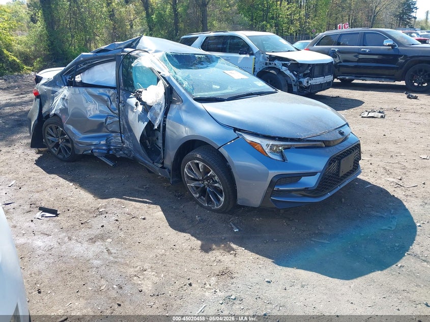 2026 Toyota Corolla VIN 5YFS4MCE5TP264773 IAAI salvage auction — RIGHT SIDE, Salvage (Idaho), sold $3,025 on 2026-07-07 (photo 1)