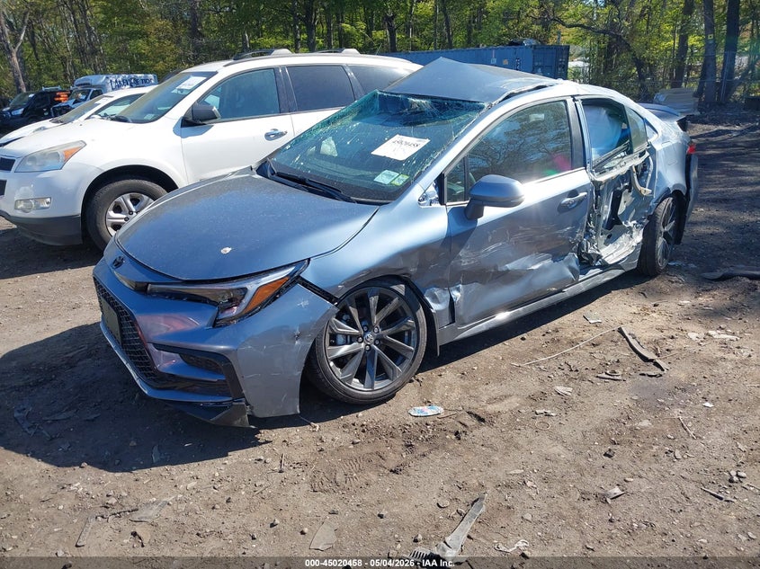 2026 Toyota Corolla VIN 5YFS4MCE5TP264773 IAAI salvage auction — RIGHT SIDE, Salvage (Idaho), sold $3,025 on 2026-07-07 (photo 2)