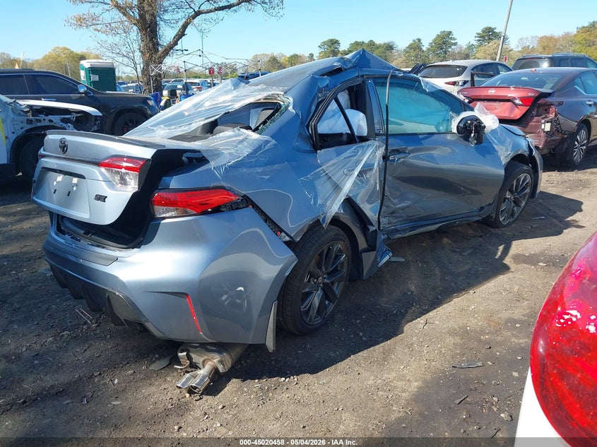 2026 Toyota Corolla VIN 5YFS4MCE5TP264773 IAAI salvage auction — RIGHT SIDE, Salvage (Idaho), sold $3,025 on 2026-07-07 (photo 4)