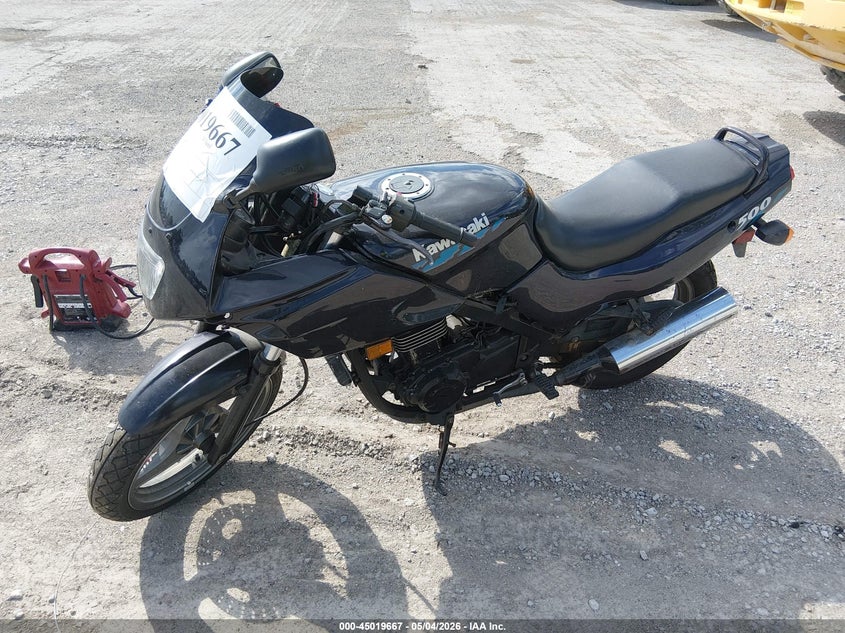 1992 Kawasaki Ex500 VIN JKAEXVA17NA069320 IAAI salvage auction — NORMAL WEAR, Original (Kentucky), sold $25 on 2026-07-06 (photo 2)