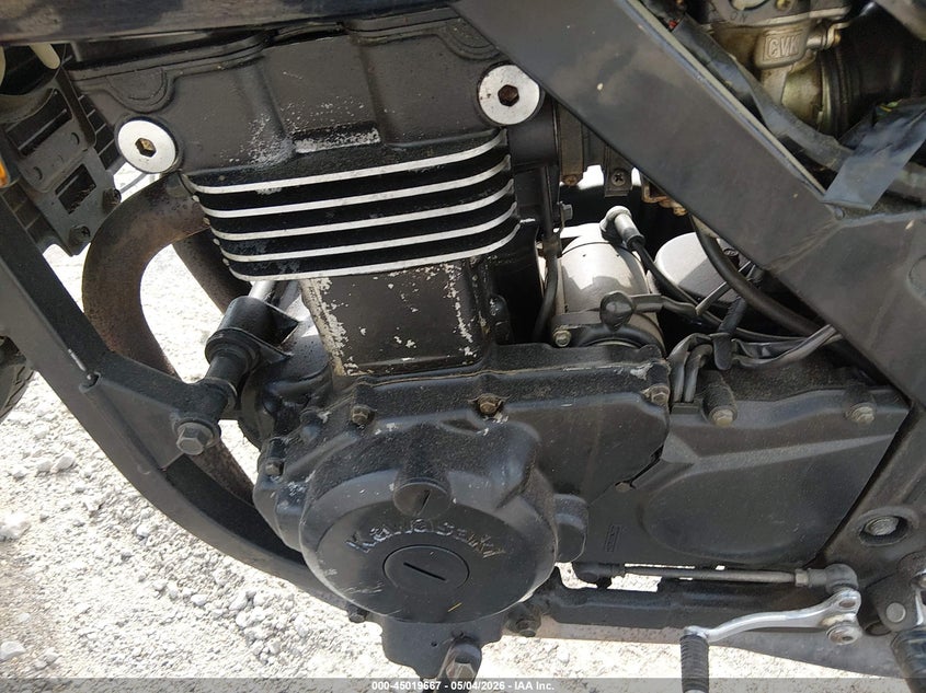 1992 Kawasaki Ex500 VIN JKAEXVA17NA069320 IAAI salvage auction — NORMAL WEAR, Original (Kentucky), sold $25 on 2026-07-06 (photo 9)