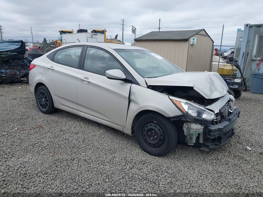 2016 Hyundai Accent VIN KMHCT4AE4GU033362 IAAI salvage auction — FRONT END, Salvage (Oregon), sold $650 on 2026-07-20 (photo 1)