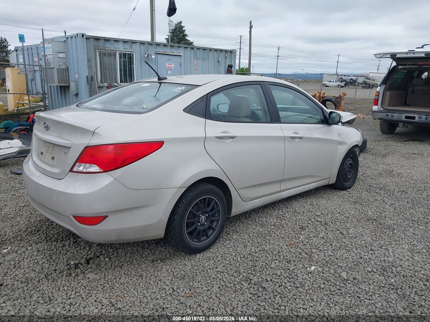 2016 Hyundai Accent VIN KMHCT4AE4GU033362 IAAI salvage auction — FRONT END, Salvage (Oregon), sold $650 on 2026-07-20 (photo 4)