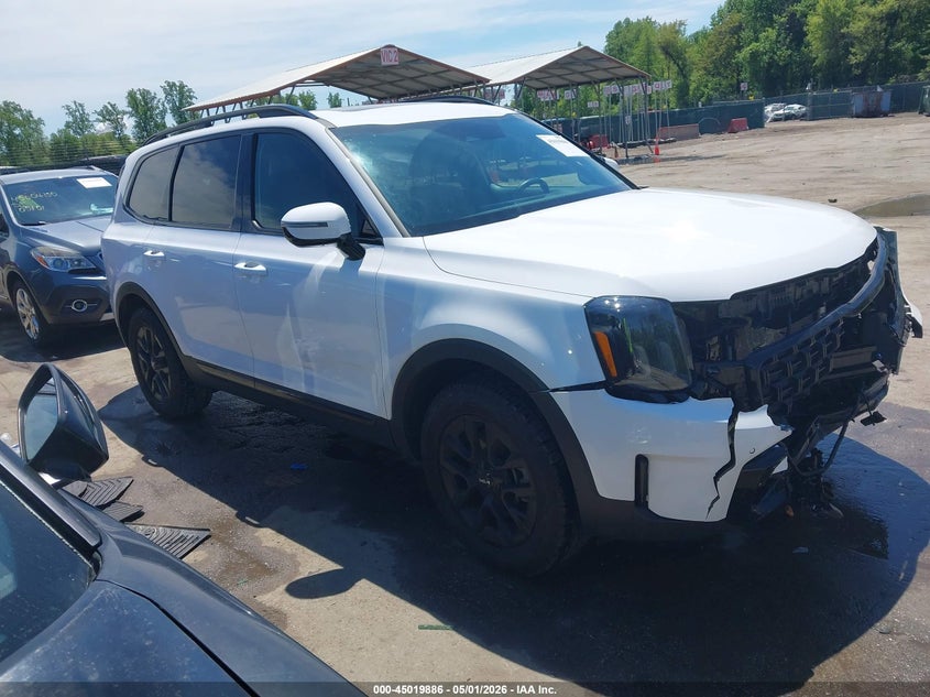 2024 Kia Telluride VIN 5XYP5DGC9RG522429 IAAI salvage auction — FRONT END, Salvage - Greater Than 75% (Maryland), sold $2,550 on 2026-07-23 (photo 1)