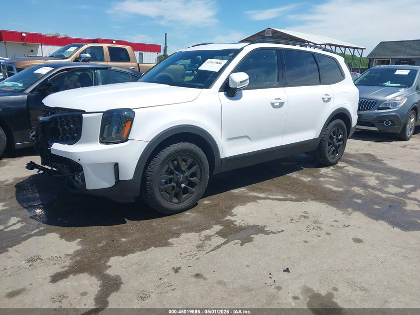 2024 Kia Telluride VIN 5XYP5DGC9RG522429 IAAI salvage auction — FRONT END, Salvage - Greater Than 75% (Maryland), sold $2,550 on 2026-07-23 (photo 2)