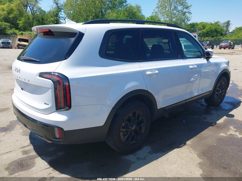 2024 Kia Telluride VIN 5XYP5DGC9RG522429 IAAI salvage auction — FRONT END, Salvage - Greater Than 75% (Maryland), sold $2,550 on 2026-07-23 (photo 4)