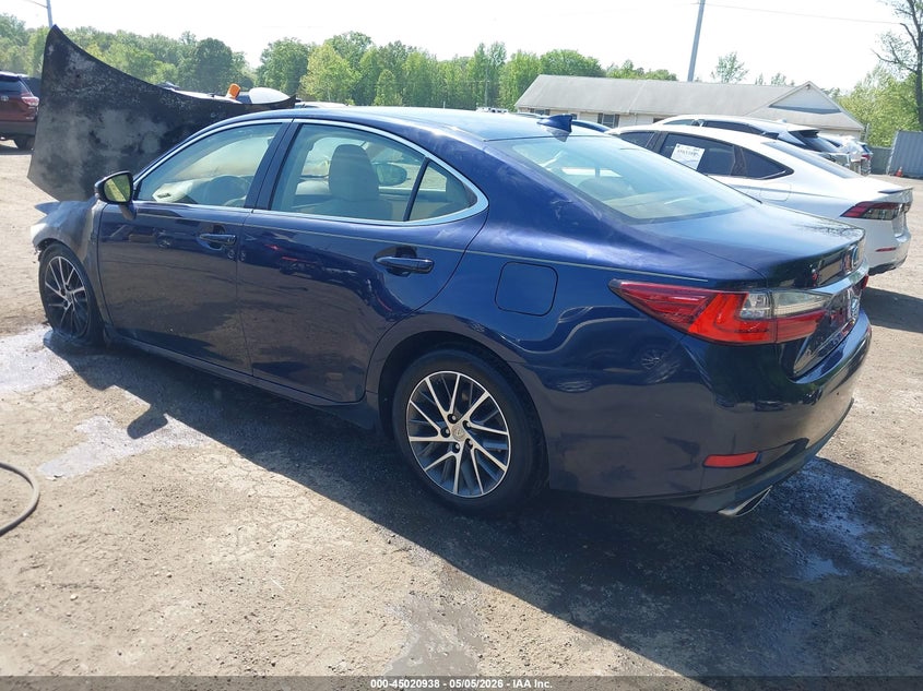 2016 Lexus ES VIN JTHBK1GG8G2227428 IAAI salvage auction — ENGINE BURN, Non-Repairable (Maryland), sold $700 on 2026-07-08 (photo 3)