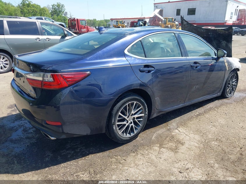 2016 Lexus ES VIN JTHBK1GG8G2227428 IAAI salvage auction — ENGINE BURN, Non-Repairable (Maryland), sold $700 on 2026-07-08 (photo 4)