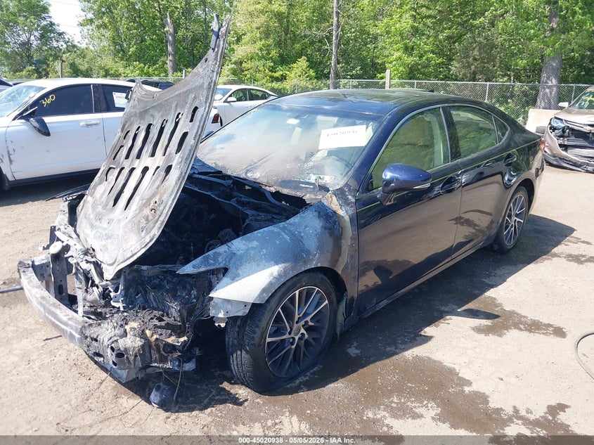 2016 Lexus ES VIN JTHBK1GG8G2227428 IAAI salvage auction — ENGINE BURN, Non-Repairable (Maryland), sold $700 on 2026-07-08 (photo 6)