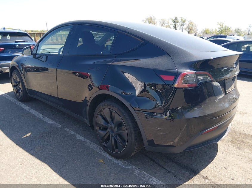 2024 Tesla Model y VIN 7SAYGDEDXRF192417 IAAI salvage auction — REAR END, Salvage (New Jersey), sold $10,200 on 2026-07-30 (photo 3)