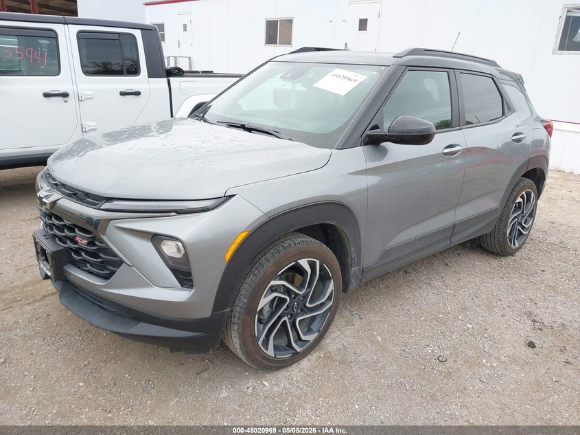 2025 Chevrolet Trailblazer VIN KL79MUSL4SB002977 IAAI salvage auction — HAIL, Salvage (Nebraska), sold $10,300 on 2026-07-16 (photo 2)