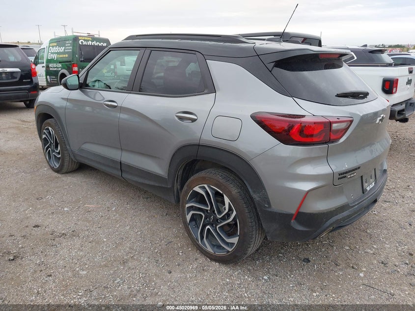 2025 Chevrolet Trailblazer VIN KL79MUSL4SB002977 IAAI salvage auction — HAIL, Salvage (Nebraska), sold $10,300 on 2026-07-16 (photo 3)