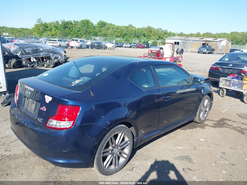 2011 Scion Tc VIN JTKJF5C75B3000952 IAAI salvage auction — FRONT END, Clear (Virginia), sold $1,100 on 2026-07-13 (photo 4)