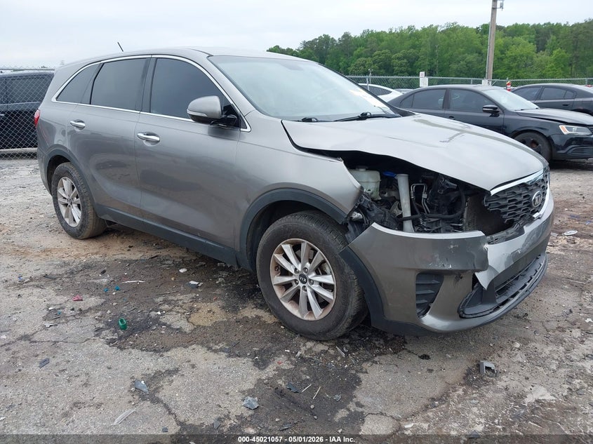 2019 Kia Sorento VIN 5XYPG4A35KG475621 IAAI salvage auction — FRONT END, Salvage (Georgia), sold $1,400 on 2026-08-02 (photo 1)