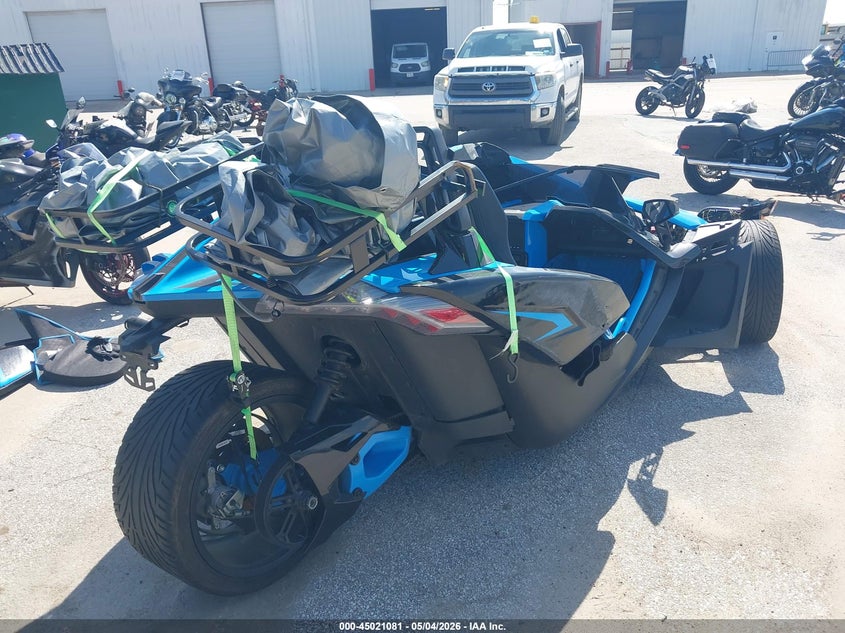 2020 Polaris Slingshot VIN 57XAARHB7L8138014 IAAI salvage auction — FRONT END, Salvage (Texas), sold $6,100 on 2026-07-08 (photo 4)