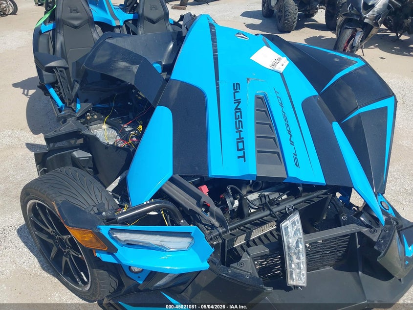 2020 Polaris Slingshot VIN 57XAARHB7L8138014 IAAI salvage auction — FRONT END, Salvage (Texas), sold $6,100 on 2026-07-08 (photo 6)