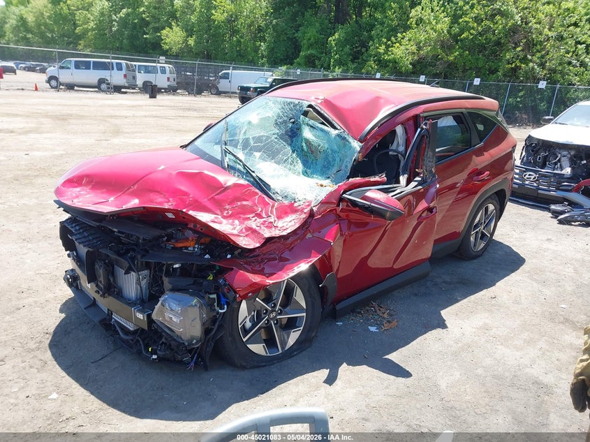 2026 Hyundai Tucson VIN KM8JCDD14TU435795 IAAI salvage auction — LEFT FRONT, Salvage - Greater Than 75% (Maryland), sold $3,600 on 2026-07-07 (photo 2)