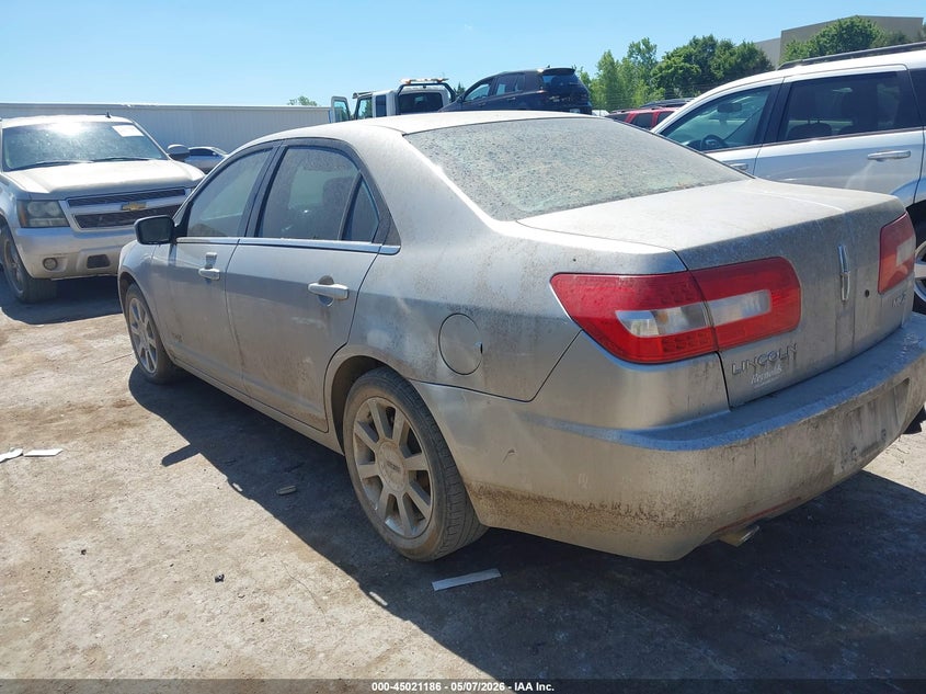 2007 Lincoln Mkz VIN 3LNHM26T37R617340 IAAI salvage auction — RIGHT SIDE, Clear (Oklahoma), sold $375 on 2026-07-29 (photo 3)