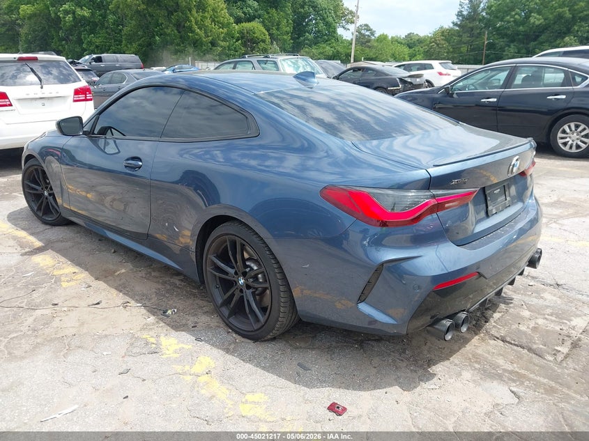 2022 BMW 4er VIN WBA13AR05NCH88557 IAAI salvage auction — UNKNOWN, Salvage (Georgia), sold $23,500 on 2026-07-08 (photo 3)