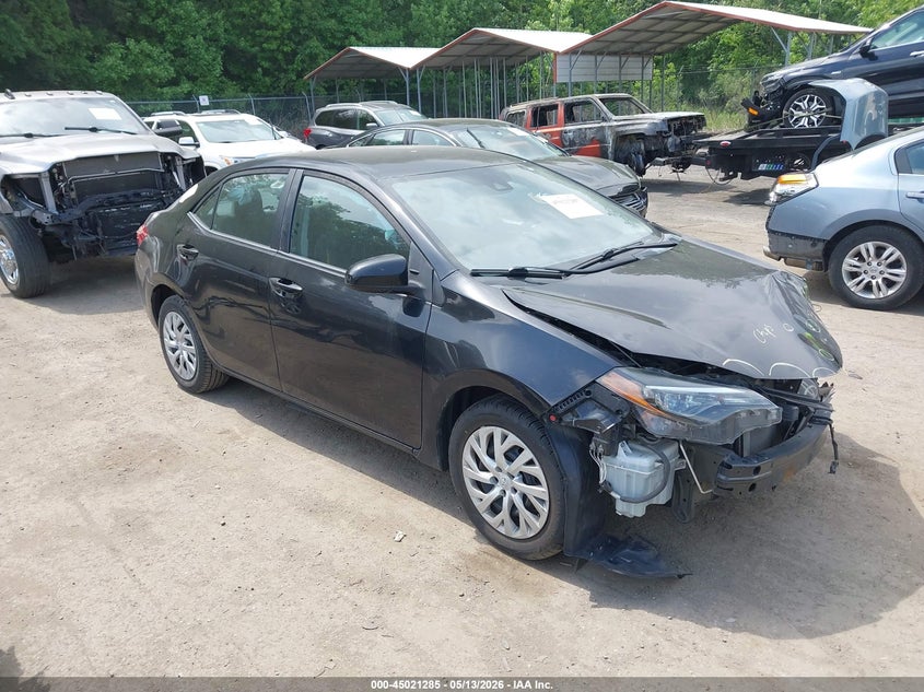 2019 Toyota Corolla VIN 5YFBURHE4KP939792 IAAI salvage auction — LEFT FRONT, Salvage - Greater Than 75% (Maryland), sold $2,150 on 2026-07-08 (photo 1)