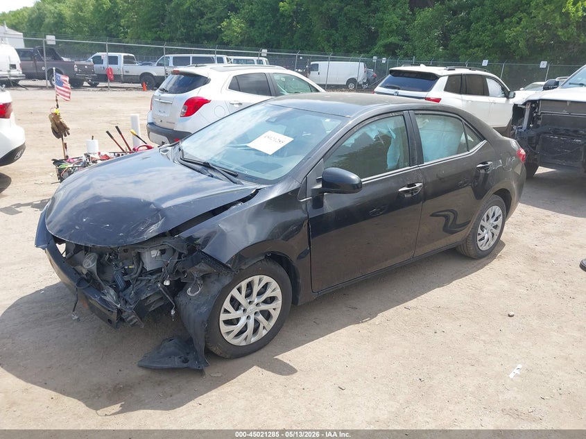 2019 Toyota Corolla VIN 5YFBURHE4KP939792 IAAI salvage auction — LEFT FRONT, Salvage - Greater Than 75% (Maryland), sold $2,150 on 2026-07-08 (photo 2)