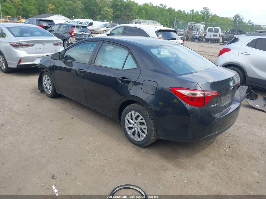 2019 Toyota Corolla VIN 5YFBURHE4KP939792 IAAI salvage auction — LEFT FRONT, Salvage - Greater Than 75% (Maryland), sold $2,150 on 2026-07-08 (photo 3)
