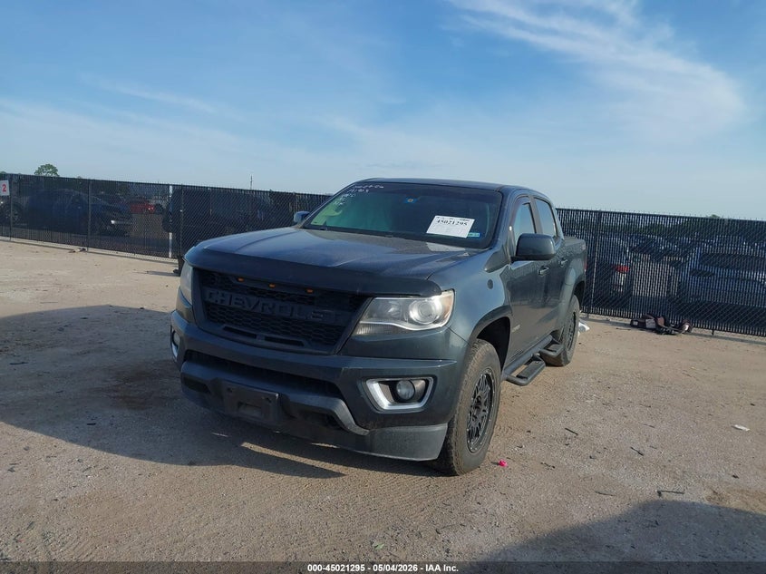 2017 Chevrolet Colorado VIN 1GCGSDEN0H1192403 IAAI salvage auction — REAR END, Salvage (Texas), sold $4,250 on 2026-07-09 (photo 2)