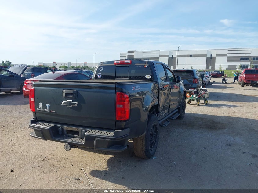 2017 Chevrolet Colorado VIN 1GCGSDEN0H1192403 IAAI salvage auction — REAR END, Salvage (Texas), sold $4,250 on 2026-07-09 (photo 4)
