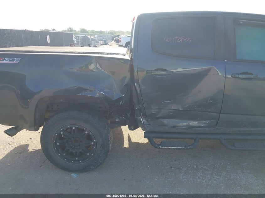 2017 Chevrolet Colorado VIN 1GCGSDEN0H1192403 IAAI salvage auction — REAR END, Salvage (Texas), sold $4,250 on 2026-07-09 (photo 6)