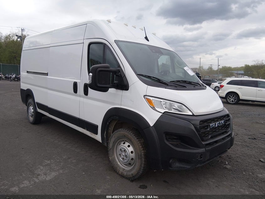 2023 Ram Promaster 2500 VIN 3C6LRVDGXPE595889 IAAI salvage auction — REAR END, Clear (Florida), sold $11,250 on 2026-07-23 (photo 1)