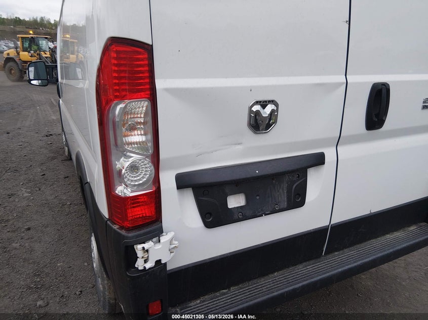 2023 Ram Promaster 2500 VIN 3C6LRVDGXPE595889 IAAI salvage auction — REAR END, Clear (Florida), sold $11,250 on 2026-07-23 (photo 6)