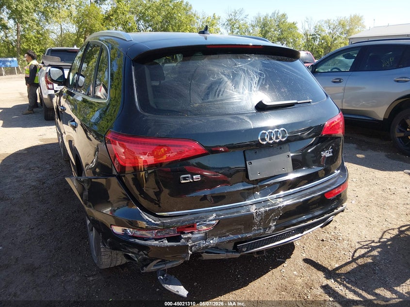2015 Audi Q5 VIN WA1DGAFP8FA019903 IAAI salvage auction — REAR END, Salvage Title, sold $2,300 on 2026-07-19 (photo 6)
