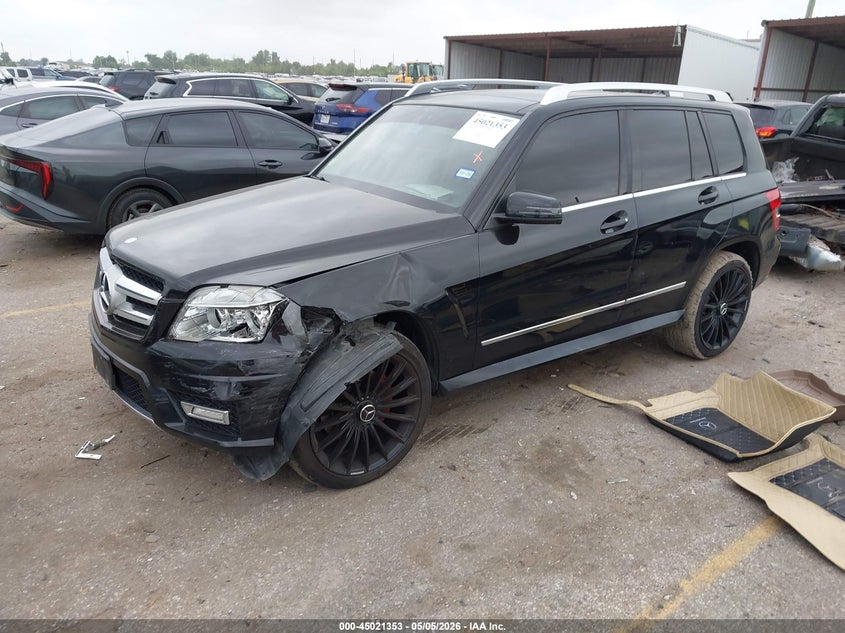 2010 Mercedes-benz Glk-class VIN WDCGG5GB8AF490372 IAAI salvage auction — LEFT FRONT, Original (Texas), sold $1,150 on 2026-07-15 (photo 2)