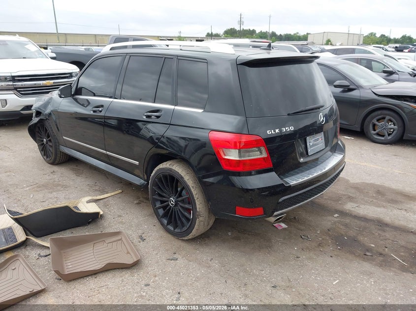 2010 Mercedes-benz Glk-class VIN WDCGG5GB8AF490372 IAAI salvage auction — LEFT FRONT, Original (Texas), sold $1,150 on 2026-07-15 (photo 3)