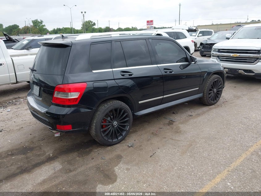 2010 Mercedes-benz Glk-class VIN WDCGG5GB8AF490372 IAAI salvage auction — LEFT FRONT, Original (Texas), sold $1,150 on 2026-07-15 (photo 4)