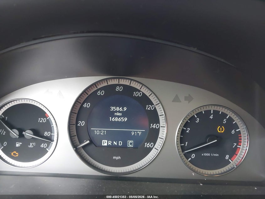 2010 Mercedes-benz Glk-class VIN WDCGG5GB8AF490372 IAAI salvage auction — LEFT FRONT, Original (Texas), sold $1,150 on 2026-07-15 (photo 7)