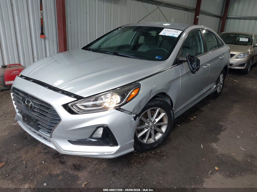 2018 Hyundai Sonata VIN 5NPE24AF8JH615264 IAAI salvage auction — FRONT & REAR, Clear (Virginia), sold $2,250 on 2026-07-25 (photo 2)