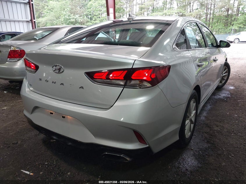 2018 Hyundai Sonata VIN 5NPE24AF8JH615264 IAAI salvage auction — FRONT & REAR, Clear (Virginia), sold $2,250 on 2026-07-25 (photo 4)
