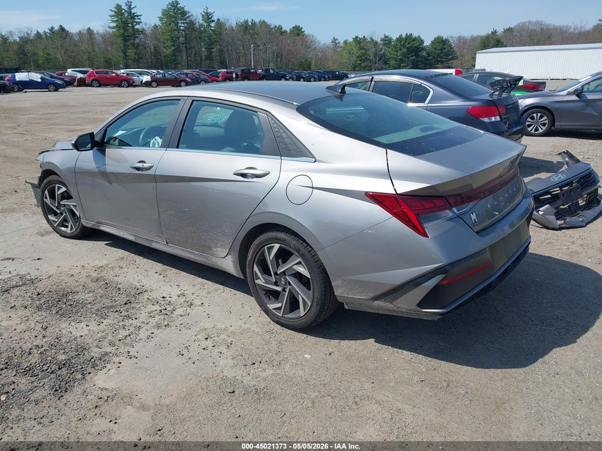 2024 Hyundai Elantra VIN KMHLS4DG7RU698257 IAAI salvage auction — FRONT END, Salvage Title, sold $3,750 on 2026-07-19 (photo 3)