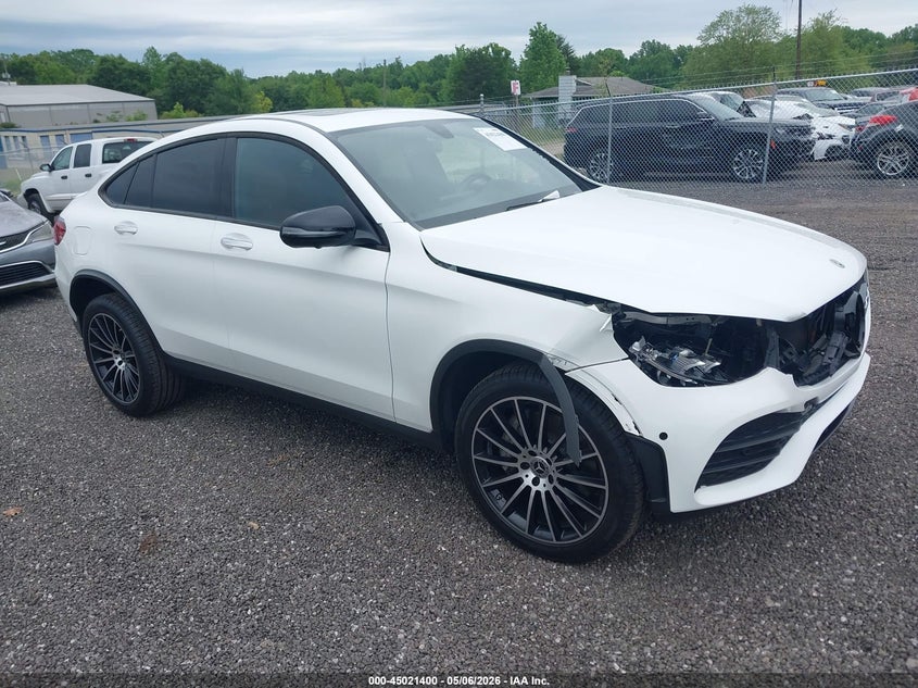 2020 Mercedes-benz Glc coupe VIN W1N0J8EB8LF856758 IAAI salvage auction — RIGHT FRONT, Salvage (South Carolina), sold $24,450 on 2026-07-07 (photo 1)