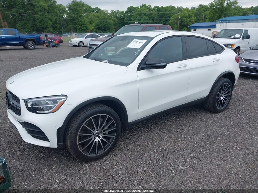 2020 Mercedes-benz Glc coupe VIN W1N0J8EB8LF856758 IAAI salvage auction — RIGHT FRONT, Salvage (South Carolina), sold $24,450 on 2026-07-07 (photo 2)