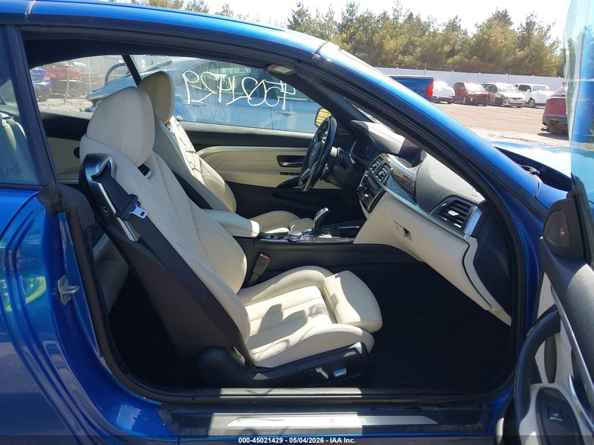 2018 BMW 4er VIN WBA4Z7C58JED48009 IAAI salvage auction — ENGINE BURN, Salvage (New Hampshire), sold $1,300 on 2026-07-21 (photo 5)