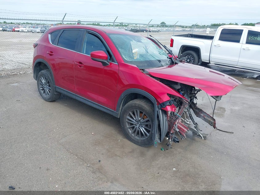 2019 Mazda Cx-5 VIN JM3KFACM4K1506673 IAAI salvage auction — FRONT END, Salvage (Illinois), sold $25 on 2026-07-21 (photo 1)